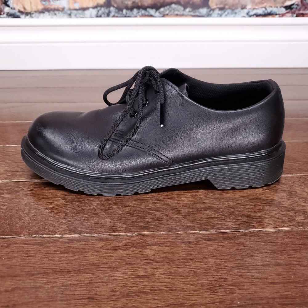 Doc Martens 1461 Mono Smooth Leather Oxford Men 5 Women 6 Black Classic Casual